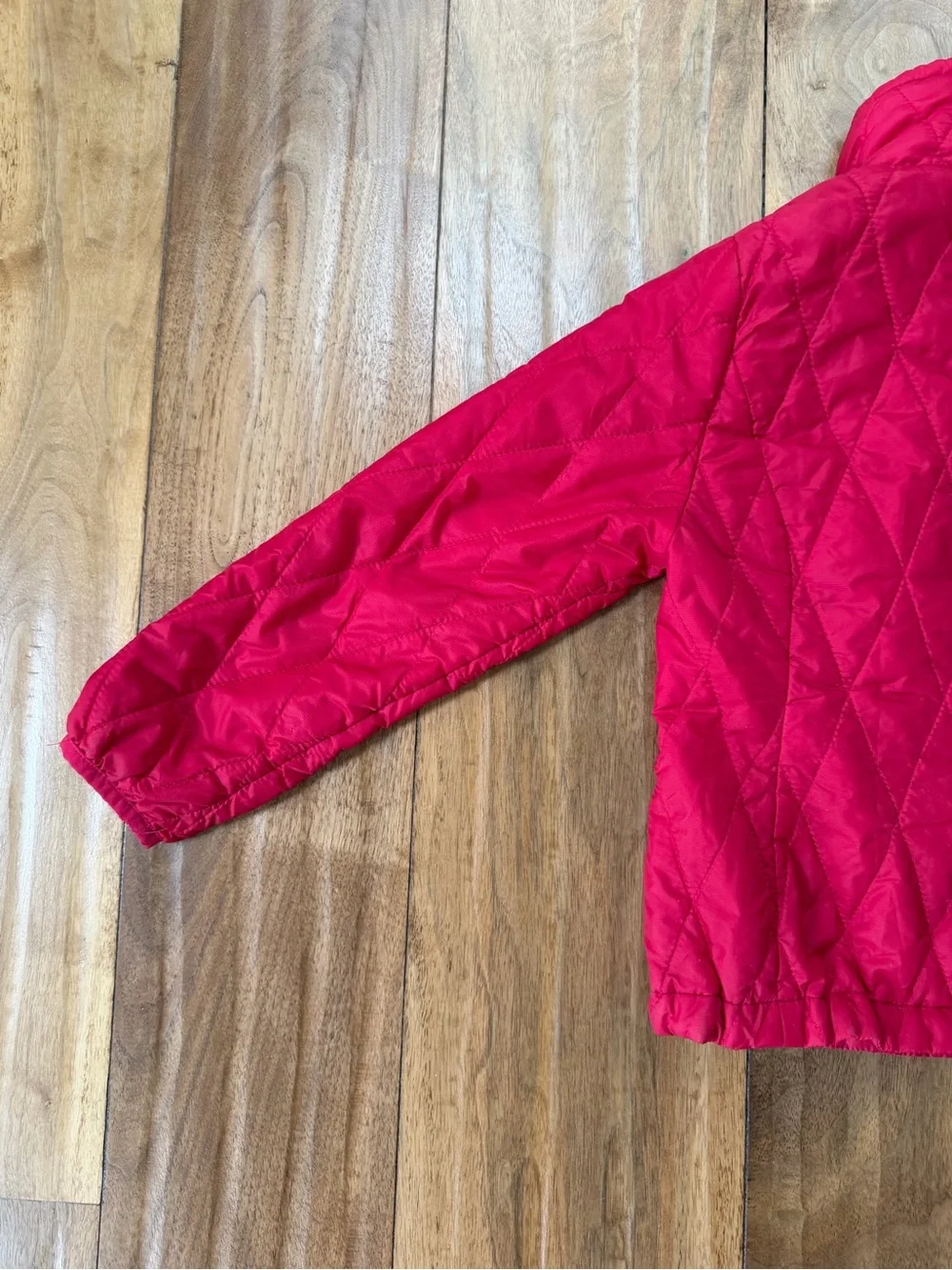 Patagonia Girls XS 5-6 Red Nano Puff Quilted Insulated Jacket